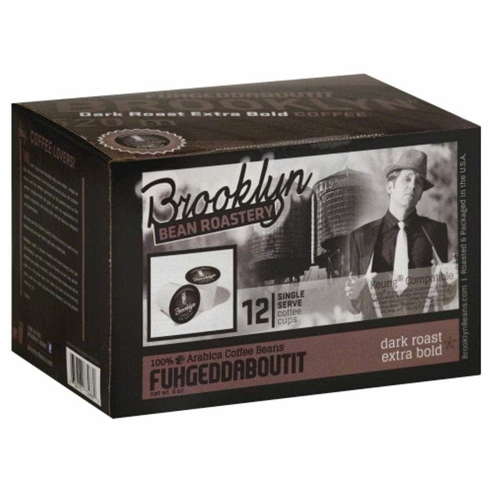 BROOKLYN BEAN ROASTERY Brooklyn Bean Roastery; Fuhgeddaboutit Single Serve, 12 Pcs