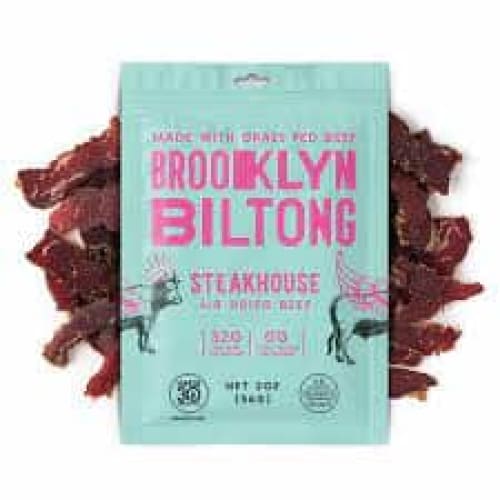 BROOKLYN BILTONG Grocery > Pantry > Meat Poultry & Seafood BROOKLYN BILTONG: Jerky Steakhouse, 2 oz