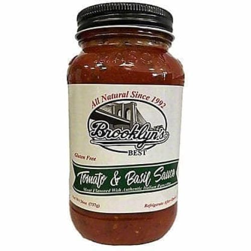 BROOKLYNS BEST Brooklyns Best Sauce Pasta Tom Basil, 25 Oz