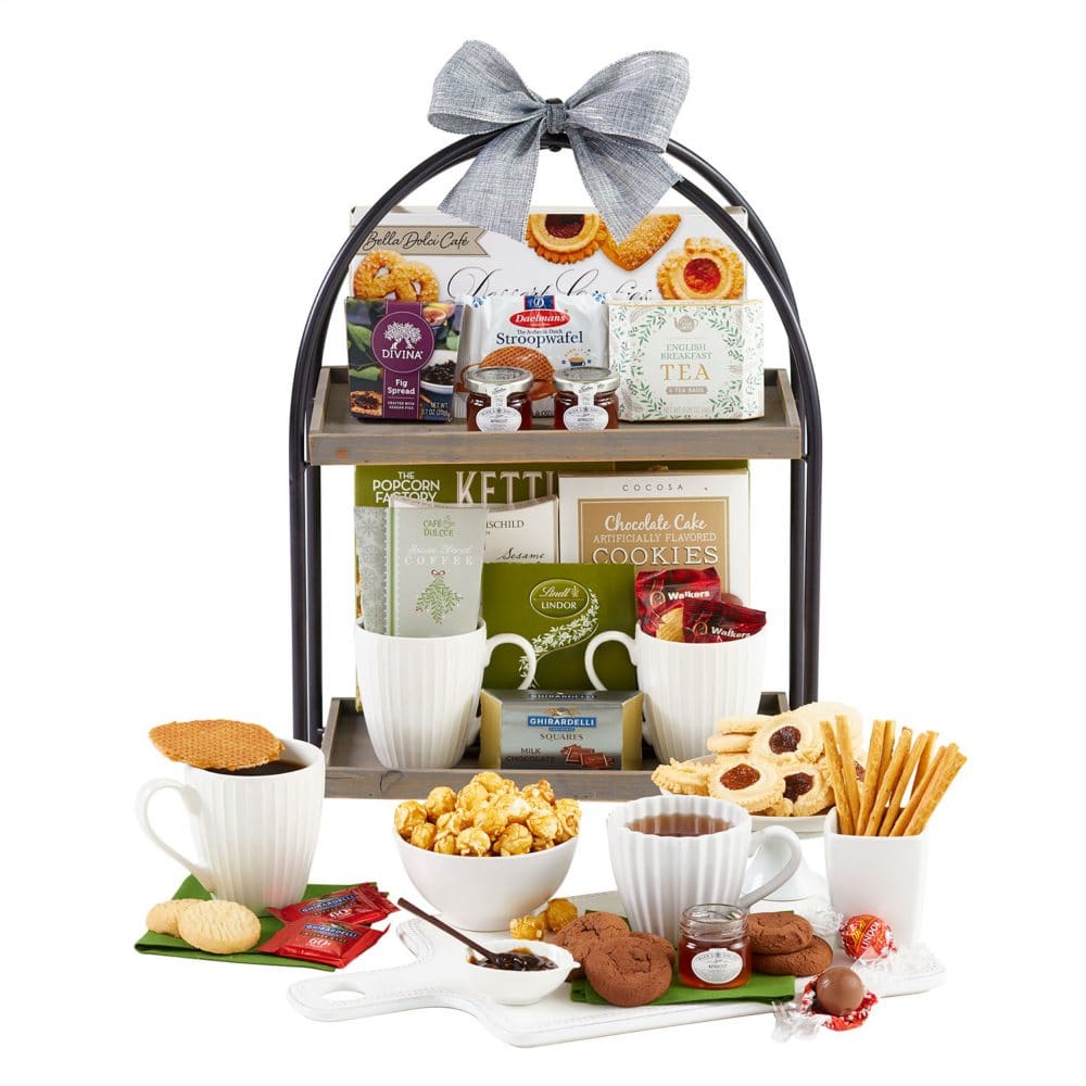 Brunch Favorites Tiered Stand Gift 22.38 oz. - Gift Sets - ShelHealth