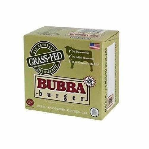 Bubba Burger Bubba Burger Grass Fed Burger 4 pk, 1 lb