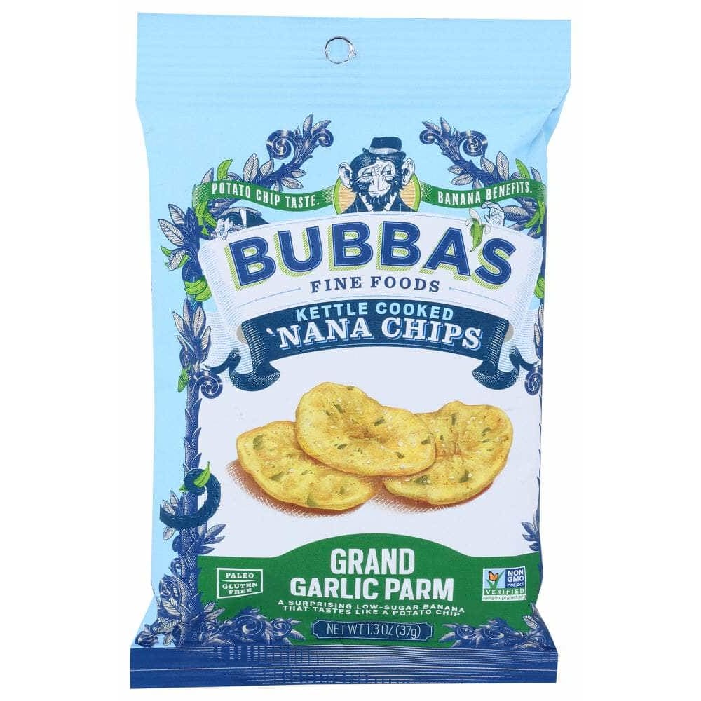 Bubbas Fine Foods Bubba's Fine Foods 'Nana Chips Grand Garlic Parm, 1.30 oz