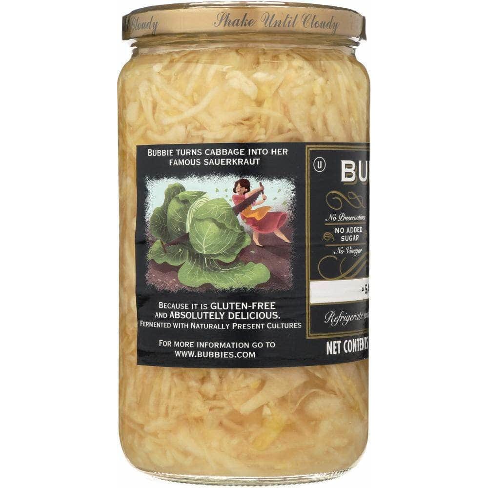 Bubbies Bubbies Sauerkraut, 25 oz