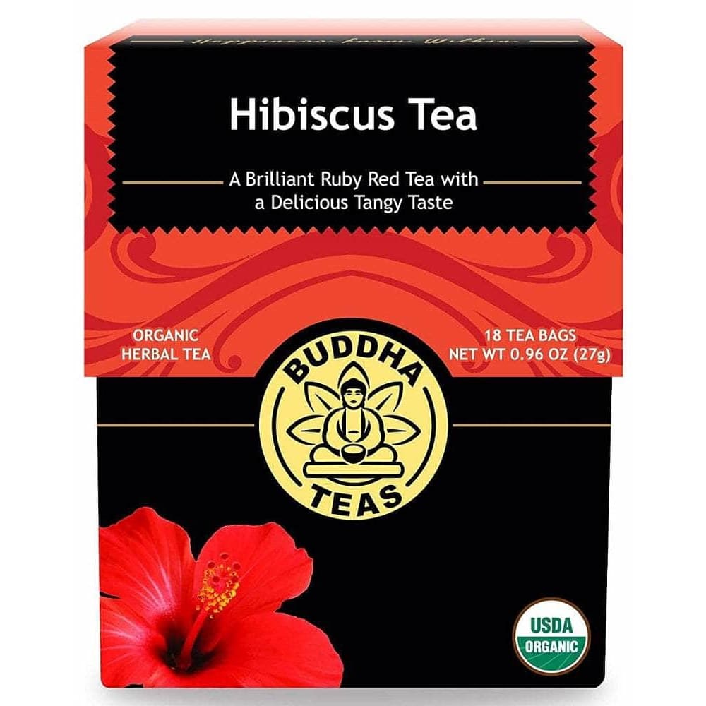 BUDDHA TEAS Buddha Teas Hibiscus Tea, 18 Bag