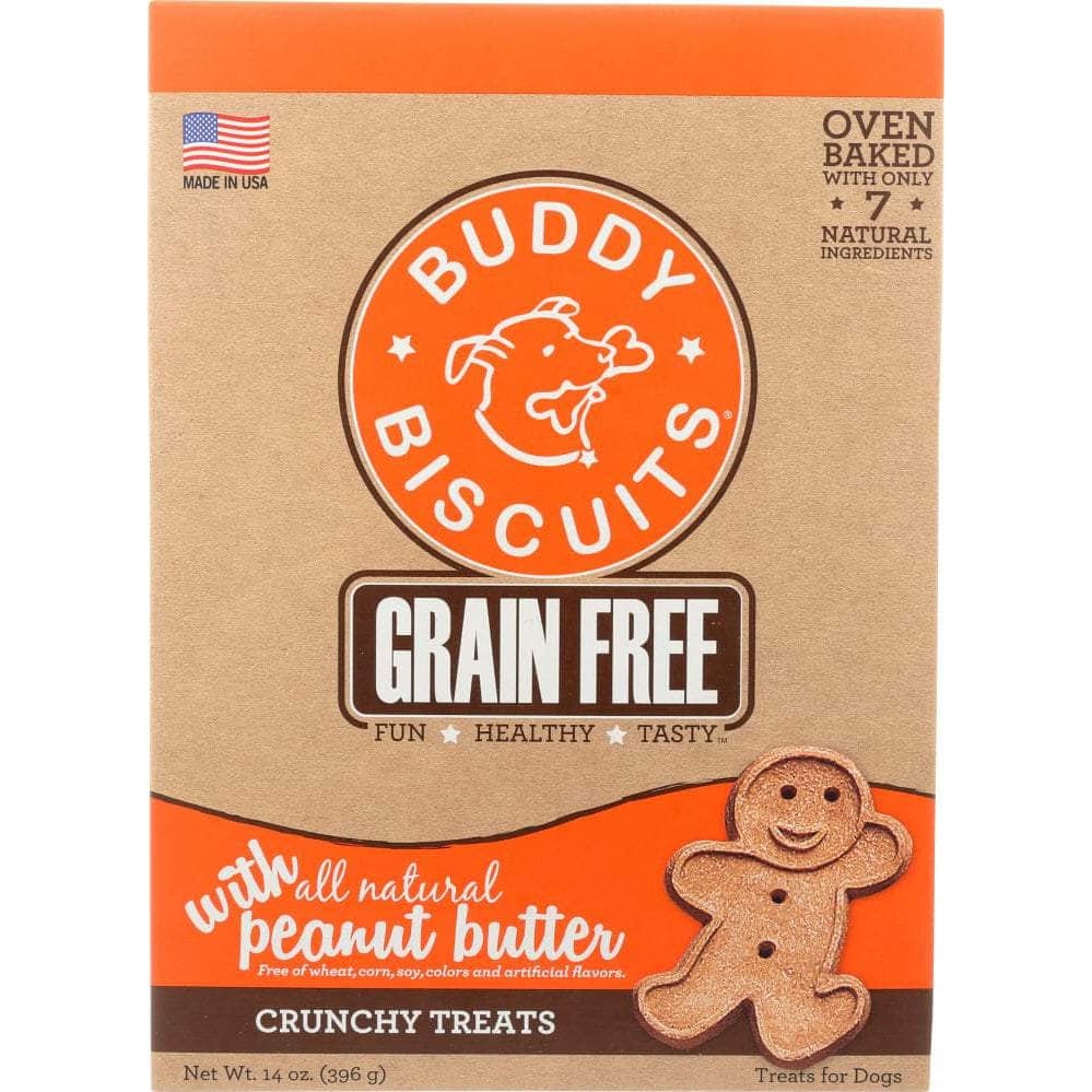 Buddy Biscuits Buddy Biscuits Baked Peanut Butter Dog Biscuits, 14 oz