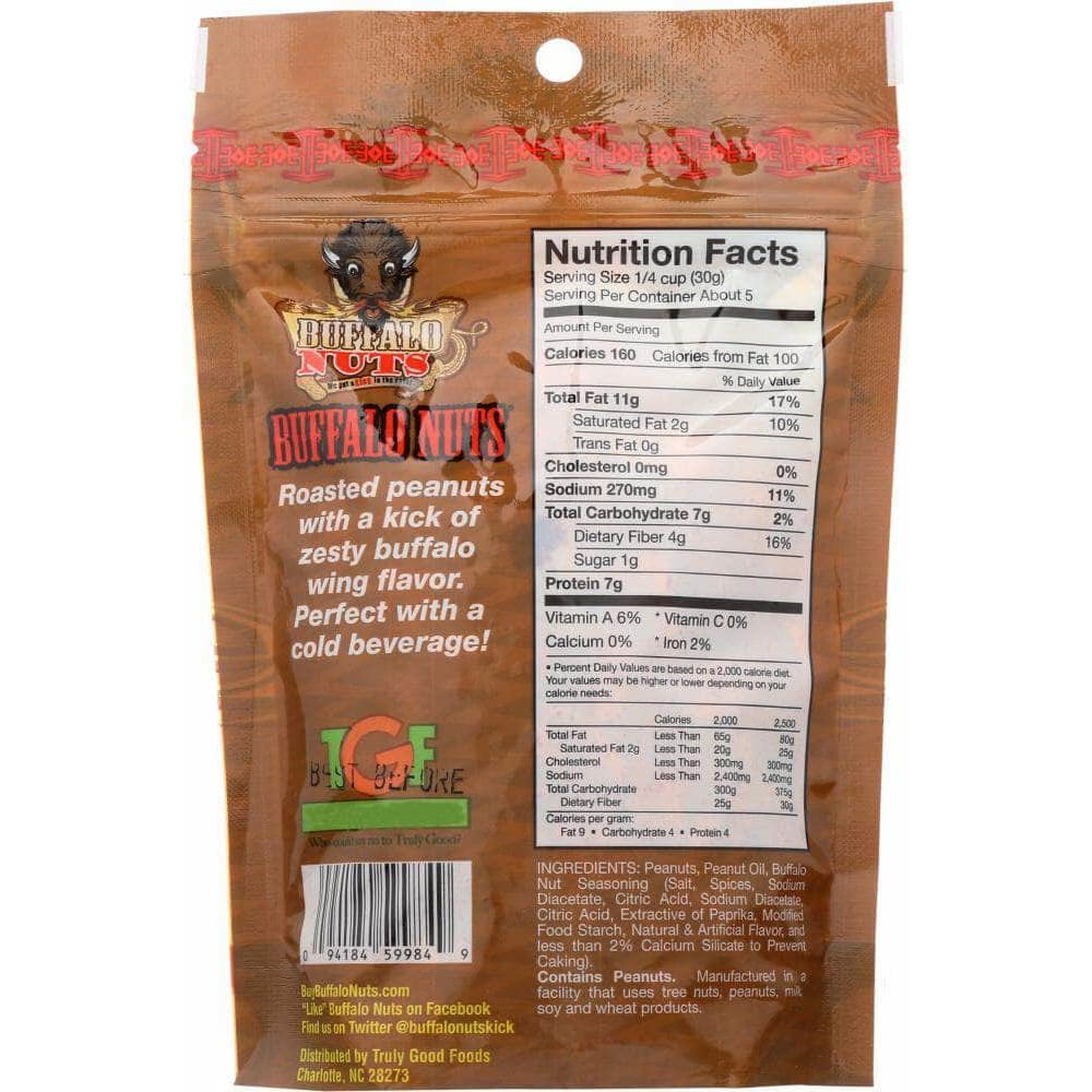 Truly Good Foods Buffalo Nuts Buffalo Nuts Zesty Flavor, 5 oz