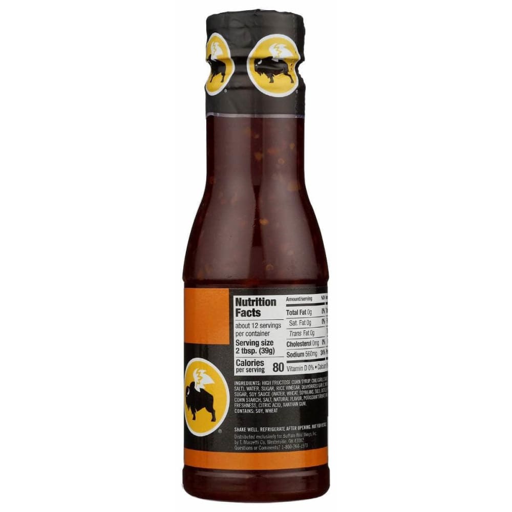 BUFFALO WILD WINGS Grocery > Pantry > Condiments BUFFALO WILD WINGS: Asian Zing Sauce, 12 fo