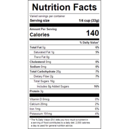 Bulk Foods Inc. Fruit N Fitness™ Snack Mix 5lb (Case of 4) - Snacks/Snack Mixes - Bulk Foods Inc.