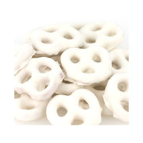 Bulk Foods Inc. Greek Yogurt Covered Pretzels 15lb - Chocolate/Carob & Yogurt Coated - Bulk Foods Inc.