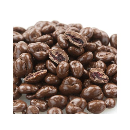 Bulk Foods Inc. Milk Chocolate Dried Cranberries 20lb - Candy/Chocolate Coated - Bulk Foods Inc.