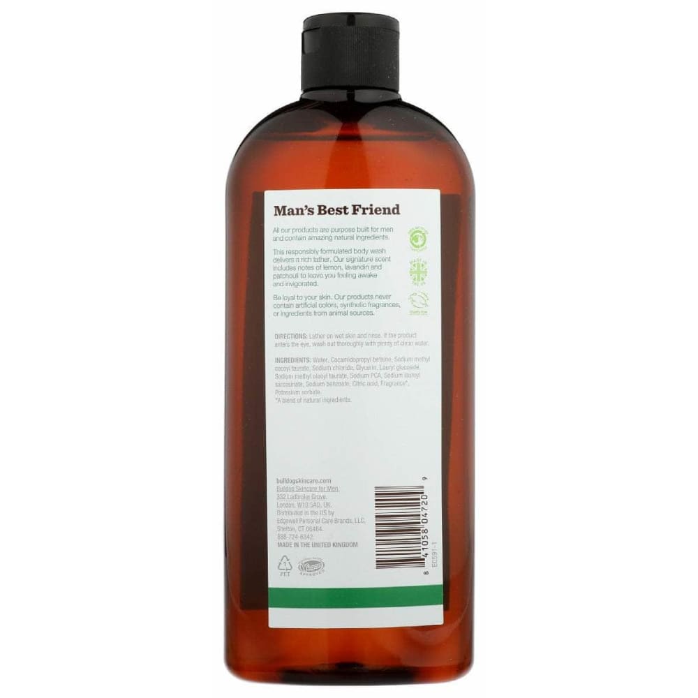 BULLDOG Beauty & Body Care > Soap and Bath Preparations > Body Wash BULLDOG Original Body Wash, 16.9 fo