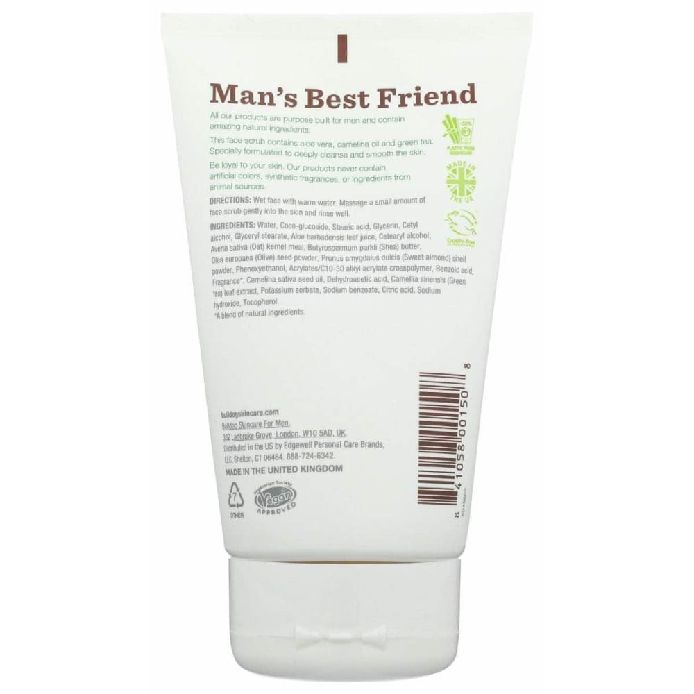 BULLDOG Beauty & Body Care > Skin Care > Facial Cleansers & Exfoliants BULLDOG Scrub Face Original, 4.2 fo