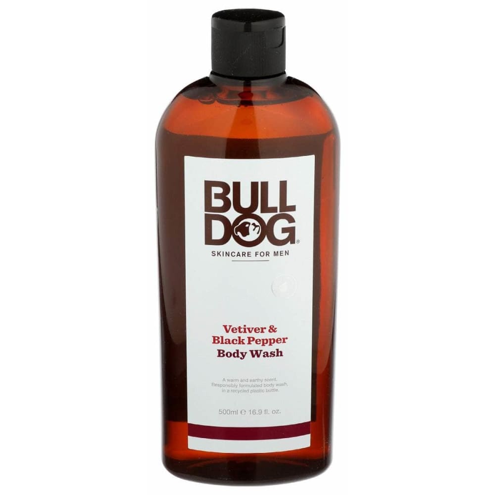 BULLDOG Beauty & Body Care > Soap and Bath Preparations > Body Wash BULLDOG Vetiver Black Pepper Body Wash, 16.9 fo