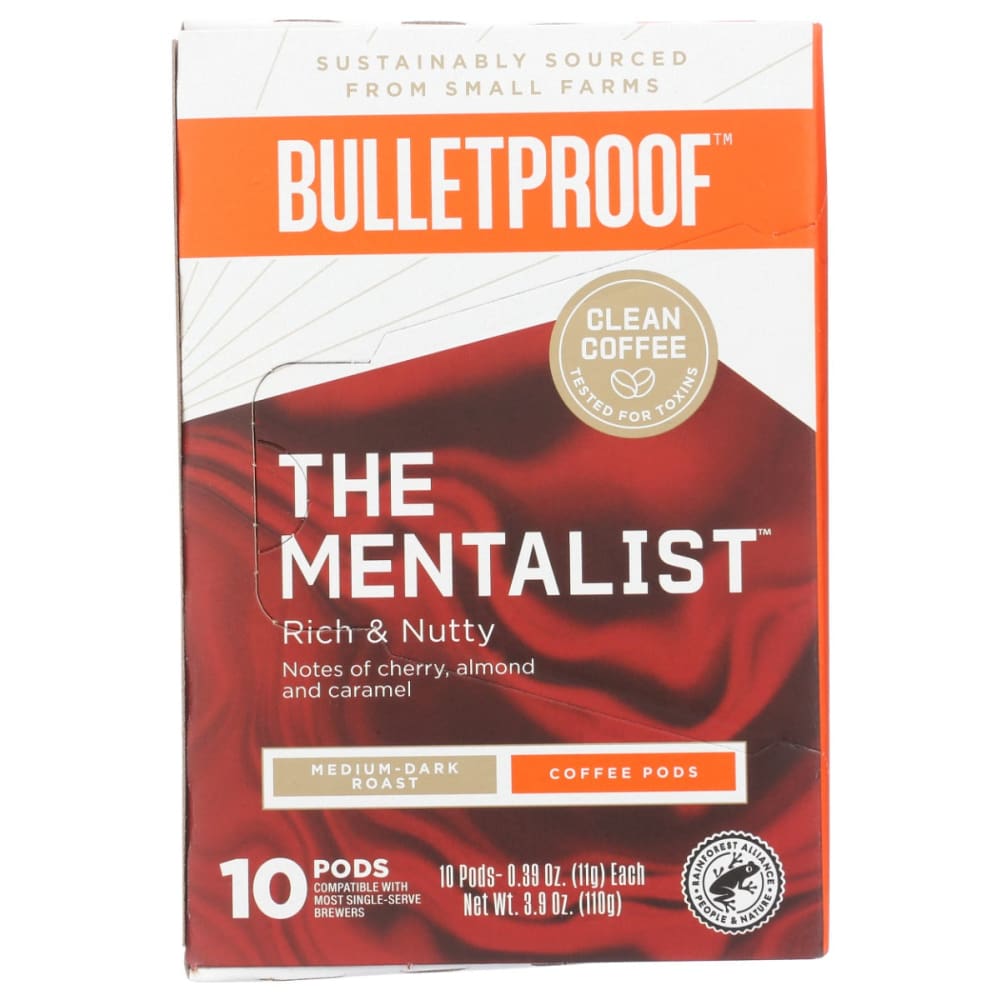 BULLETPROOF: Coffee Pods Mentalist 3.9 OZ (Pack of 2) - Grocery > Beverages > Coffee Tea & Hot Cocoa - BULLETPROOF