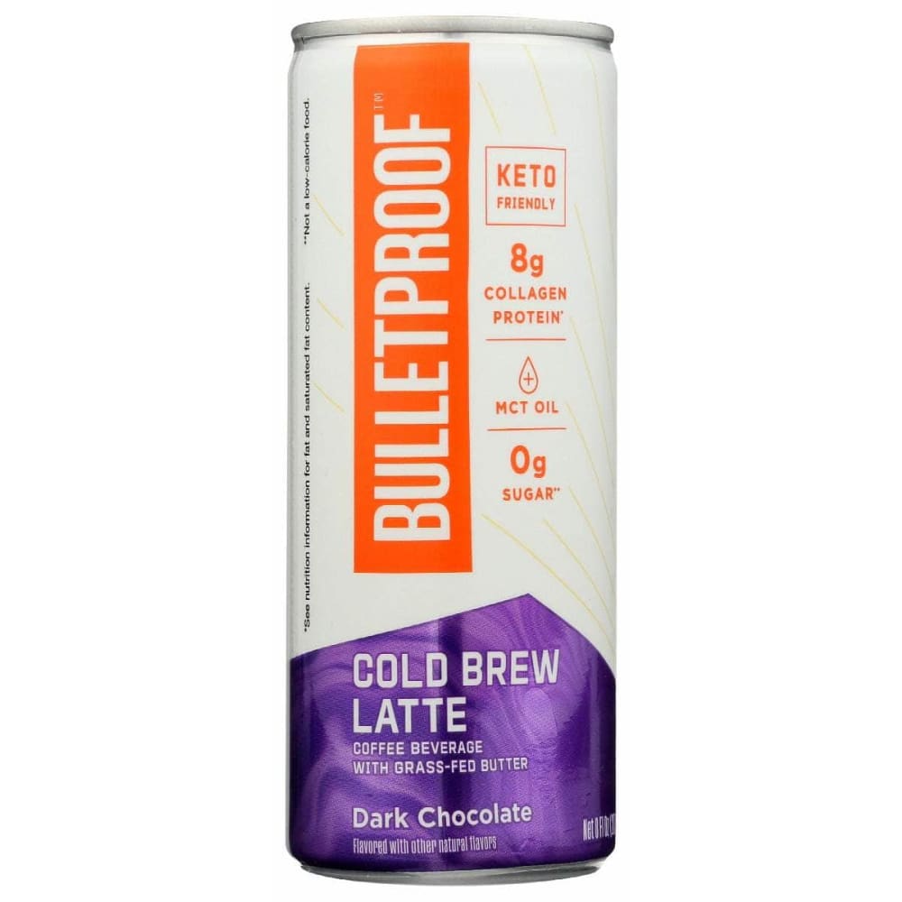 BULLETPROOF Grocery > Beverages > Coffee, Tea & Hot Cocoa BULLETPROOF: Coffee Rtd Cld Brw Dk Chc, 8 fo