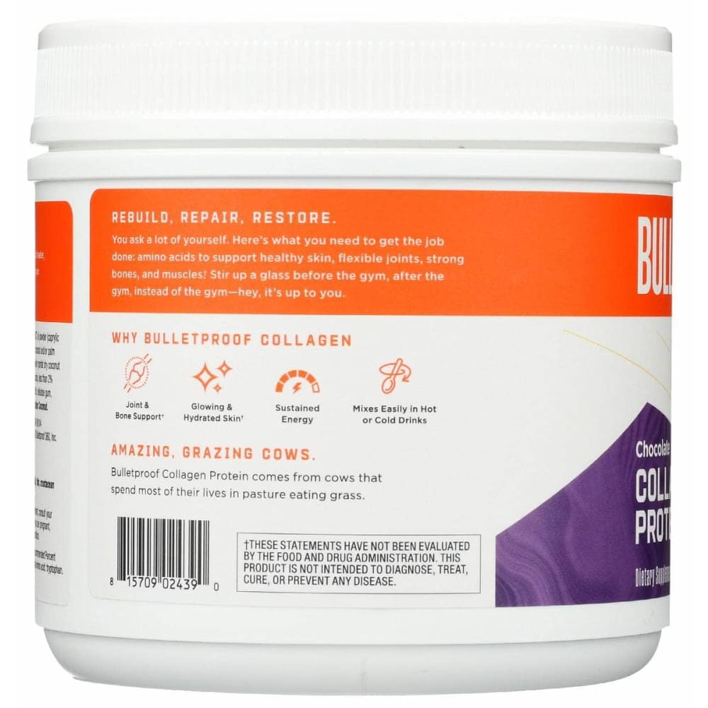 BULLETPROOF Bulletproof Collagen Protein Chocolate, 14.3 Oz