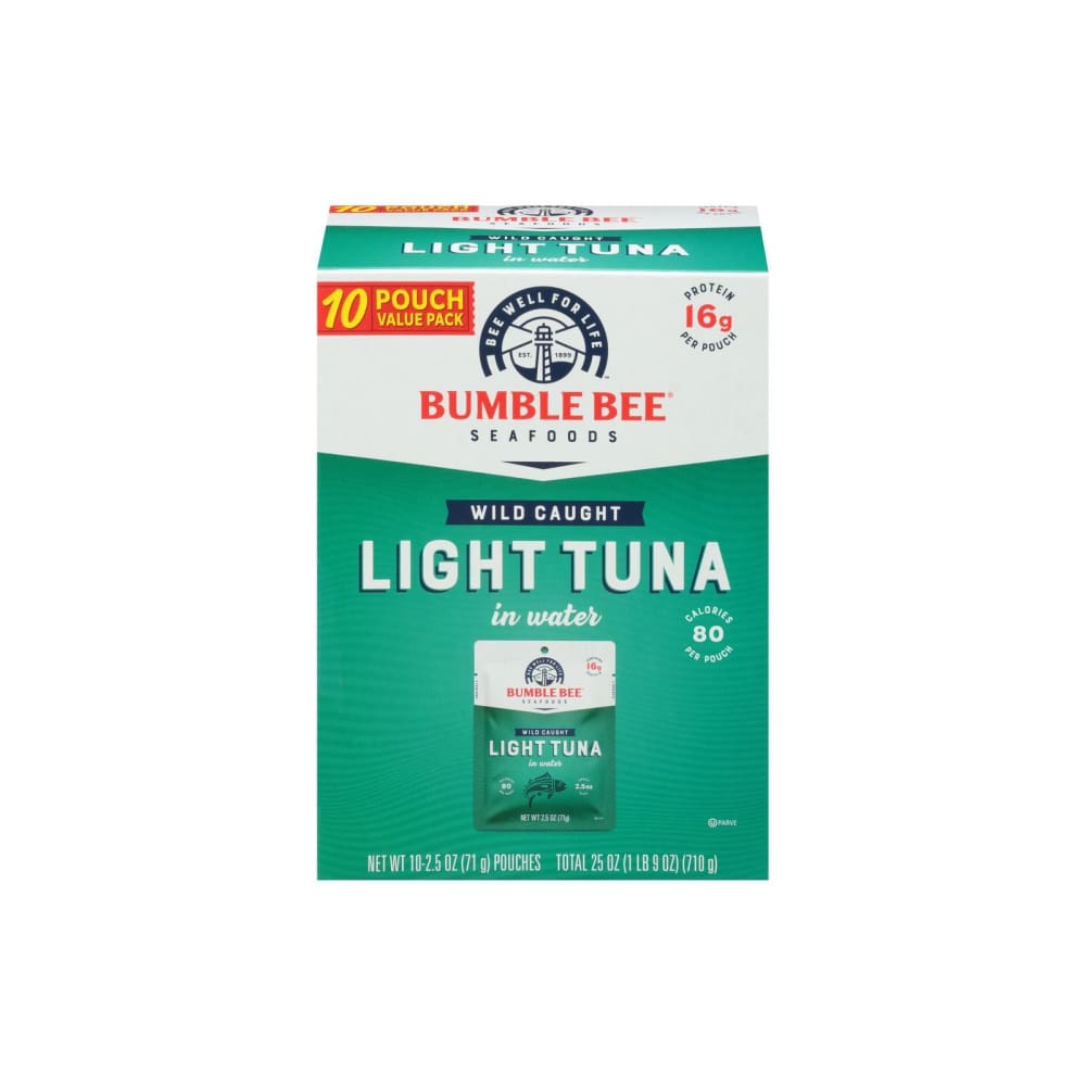 Bumble Bee Light Tuna 10 pk./2.5 oz. - Bumble Bee