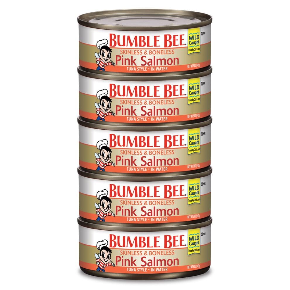 Bumble Bee Skinless and Boneless Wild Pink Salmon 5 pk./5 oz. - Bumble Bee