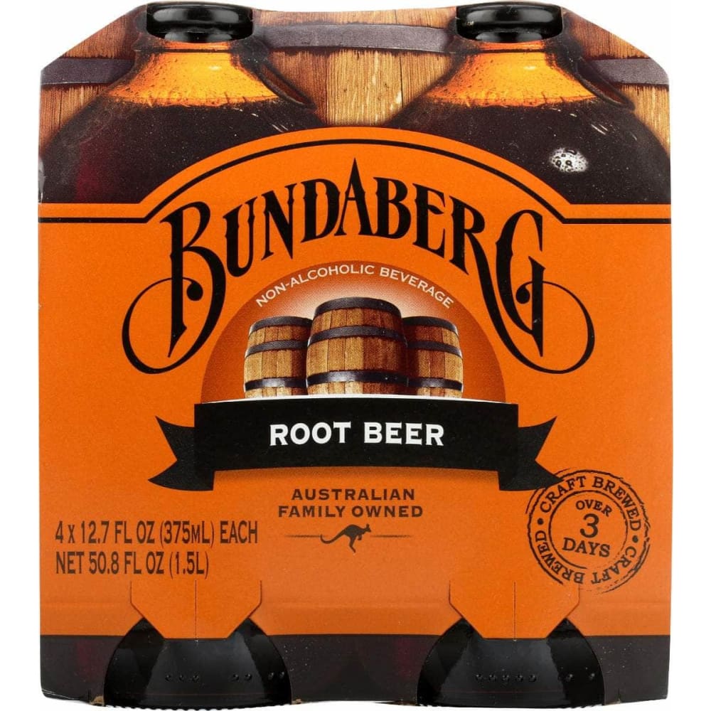 Bundaberg Soda Root Beer 4pk 1500 Ml Case Of 3 Shelhealth