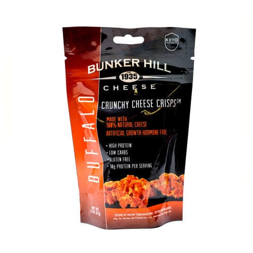 Bunker Hill Crunchy Cheese Crisps Buffalo 2oz (Case of 12) - Snacks/Bulk Snacks - Bunker Hill