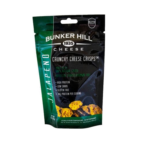 Bunker Hill Crunchy Cheese Crisps Jalapeno 2oz (Case of 12) - Snacks/Bulk Snacks - Bunker Hill