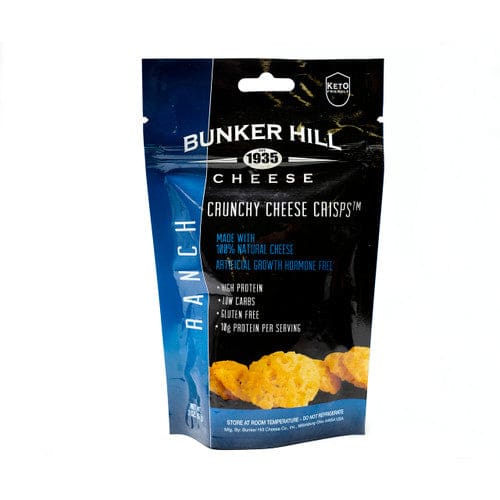 Bunker Hill Crunchy Cheese Crisps Ranch 2oz (Case of 12) - Snacks/Bulk Snacks - Bunker Hill