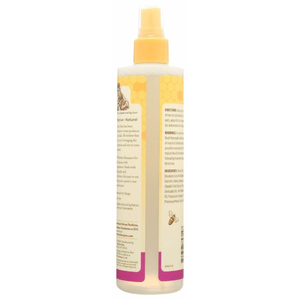 BURTS BEES NATURAL PET CARE Pet > Dog > Dog Supplies BURTS BEES NATURAL PET CARE: Shampoo Wtrls Spry Dog, 10 oz