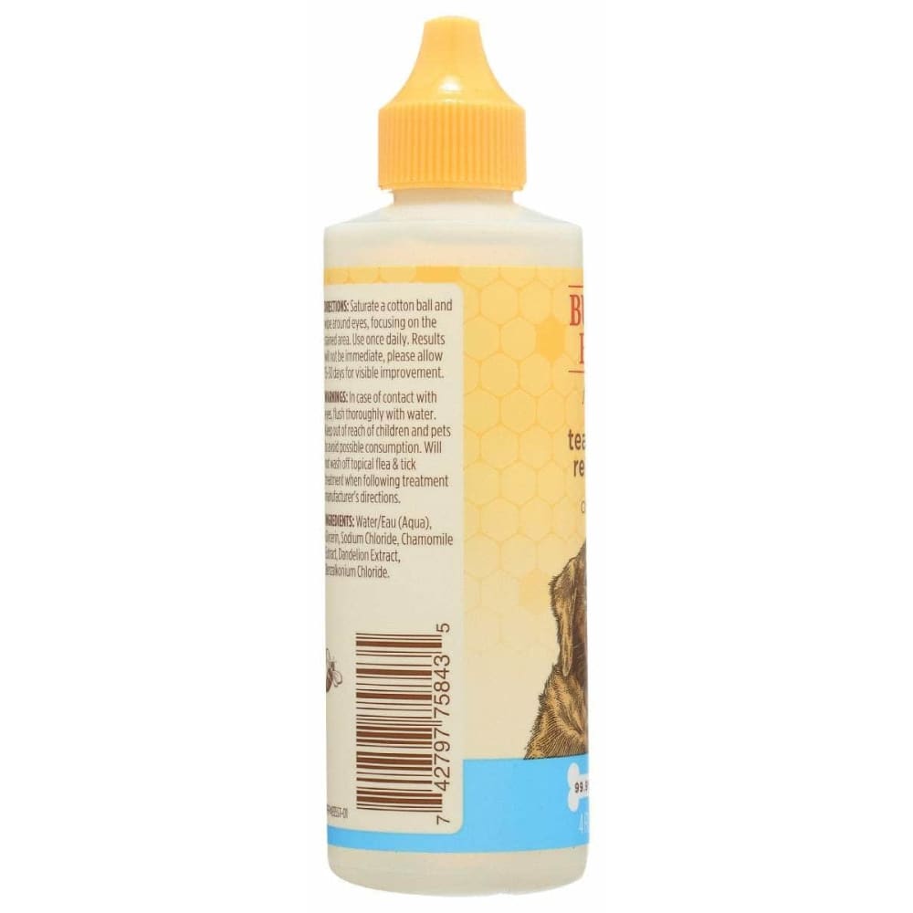 BURTS BEES NATURAL PET CARE Pet > Dog > Dog Supplies BURTS BEES NATURAL PET CARE: Tear Stain Remover With Chamomile, 4 oz