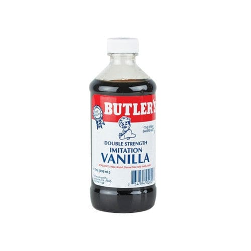 Butler’s Best Dark Double Strength Imitation Vanilla 8oz (Case of 12) - Baking/Extracts - Butler’s Best