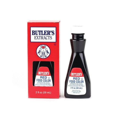 Butler’s Best Red Food Coloring 2oz (Case of 12) - Baking/Food Coloring - Butler’s Best