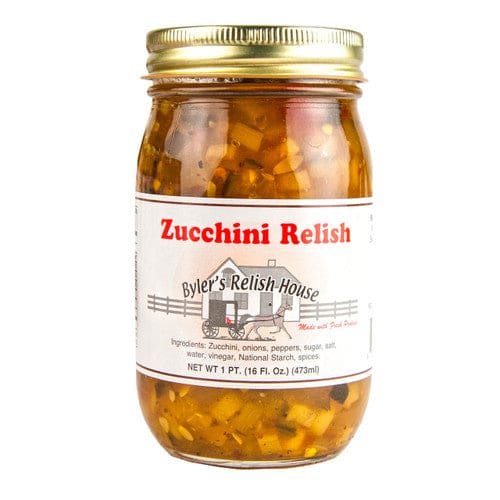 Byler’s Relish House Zucchini Relish 16oz (Case of 12) - Misc/Misc Bulk Foods - Byler’s Relish House