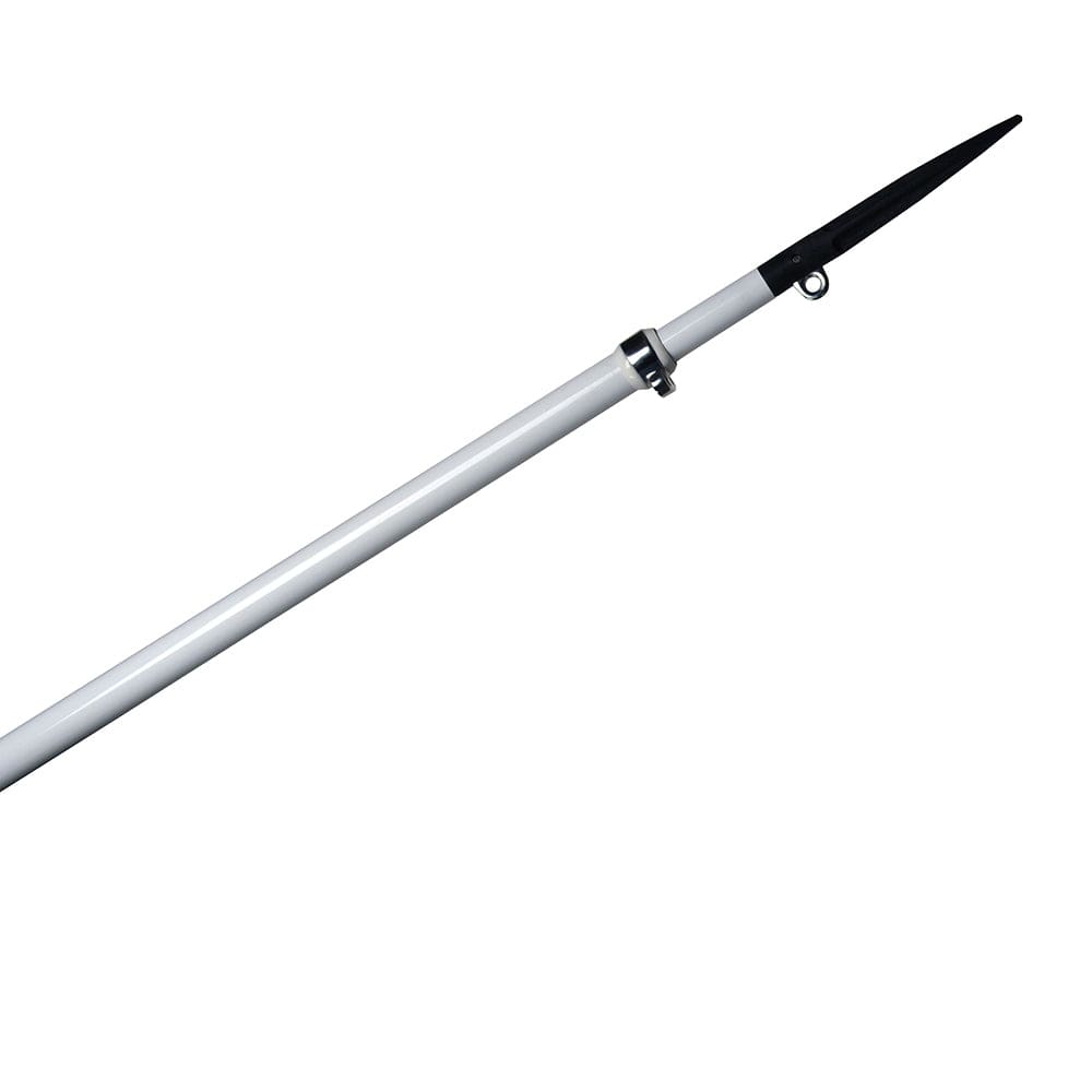 C.E. Smith Gen2 Carbon Fiber Center Rigger Pole - 12’ - White - Single - Hunting & Fishing | Outriggers - C.E. Smith