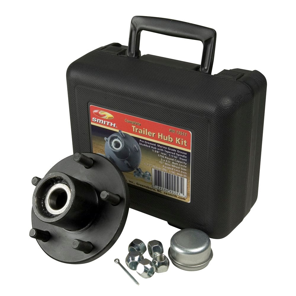 C.E. Smith Trailer Hub Kit Package 1-1/ 16 Stud 5 x 4-1/ 2 - Trailering | Bearings & Hubs - C.E. Smith