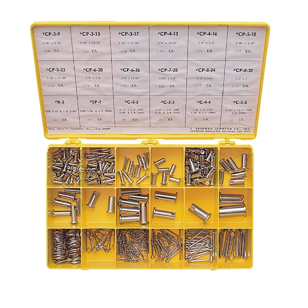 C. Sherman Johnson Cotter Ring & Clevis Pin Parts Kit - Sailing | Shackles/Rings/Pins - C. Sherman Johnson