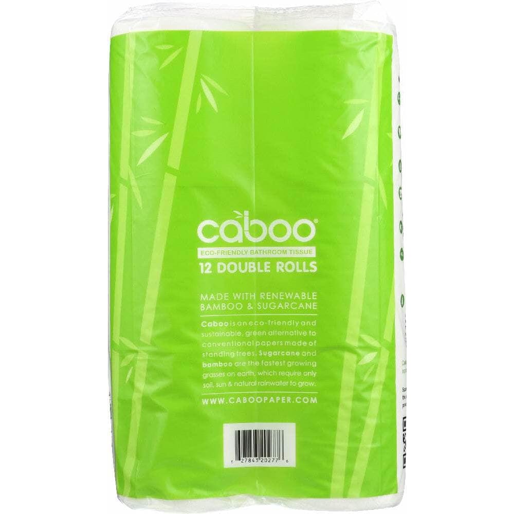 Caboo Caboo 2-Ply Bathroom Tissue 300 Sheets, 12 Rolls