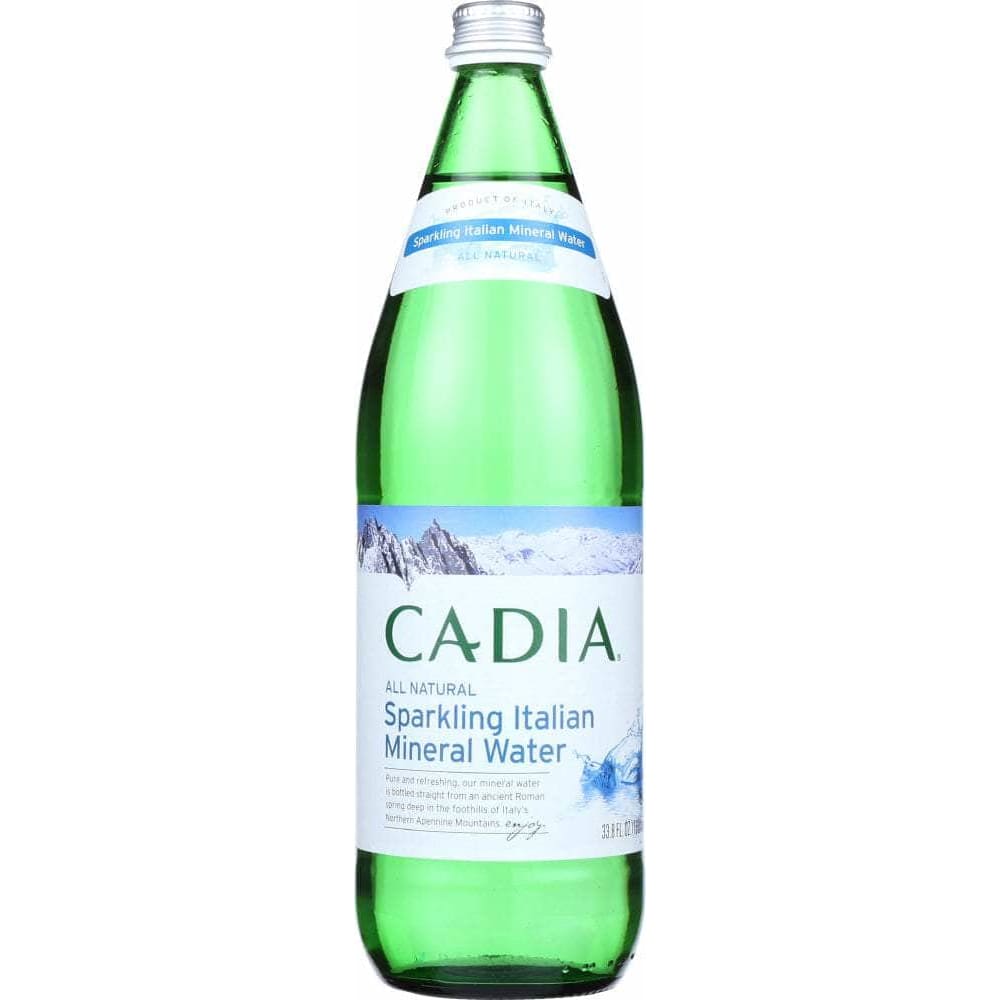 CADIA Cadia Sparkling Italian Mineral Water, 33.8 Fo