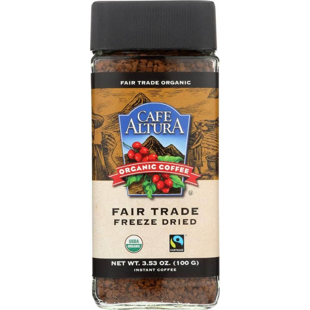 Cafe Altura Cafe Altura Organic Freeze Dried Instant Coffee, 3.5 oz