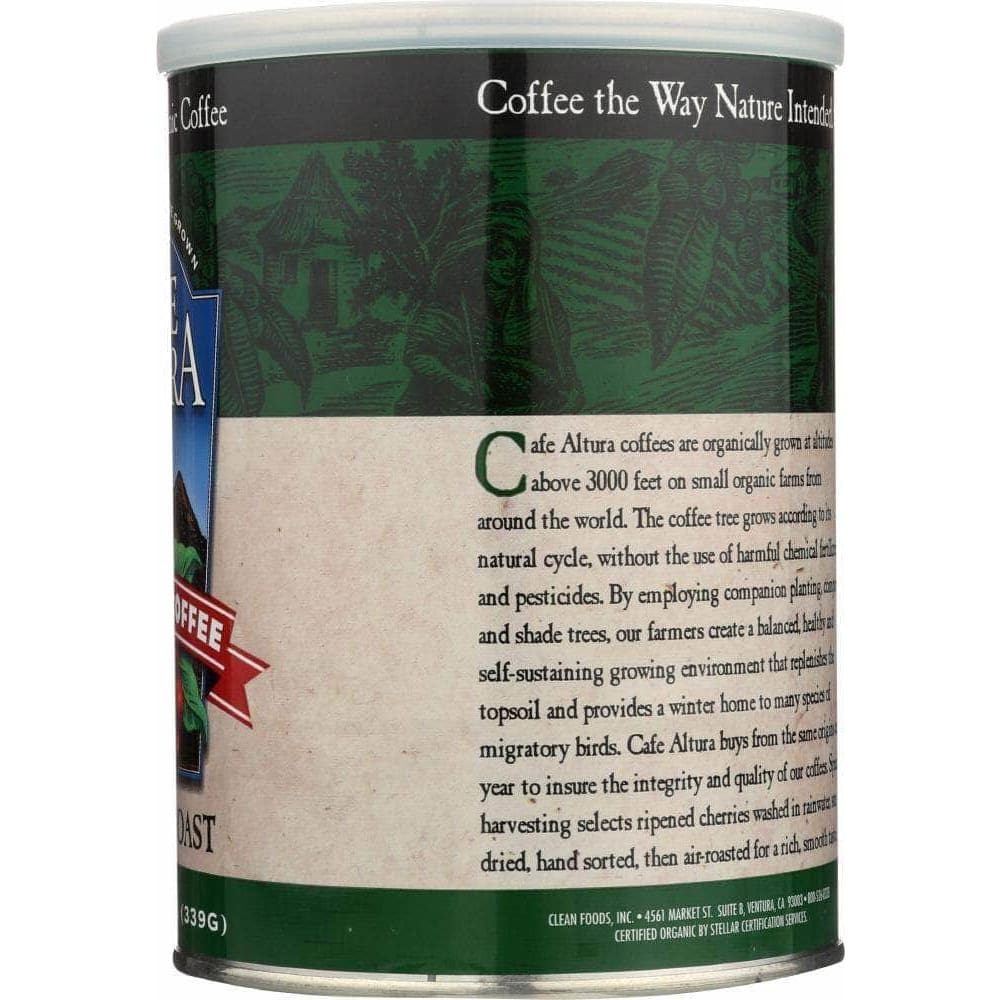 Cafe Altura Cafe Altura Organic Ground Coffee Regular Roast, 12 oz