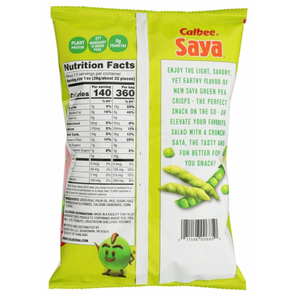 CALBEE Grocery > Snacks > Chips > Snacks Other CALBEE: Pea Crisps, 2.47 oz