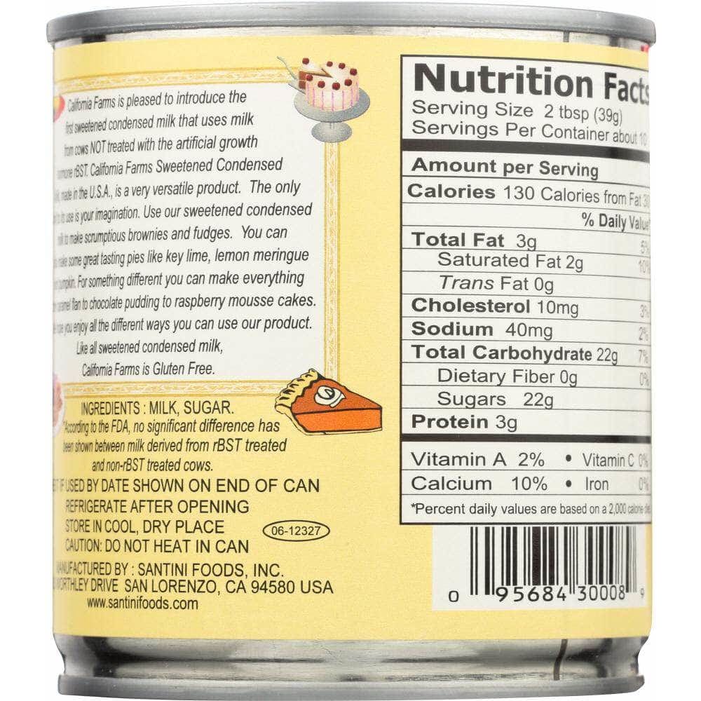 California Farms California Farms Sweetened Condensed Milk Red Can, 14 oz