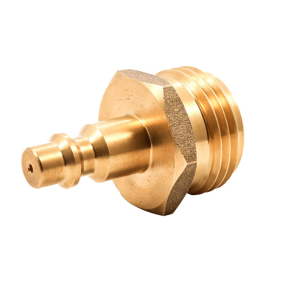 Camco Blow Out Plug - Brass - Quick-Connect Style (Pack of 4) - Marine Plumbing & Ventilation | Accessories,Winterizing | Water Flushing