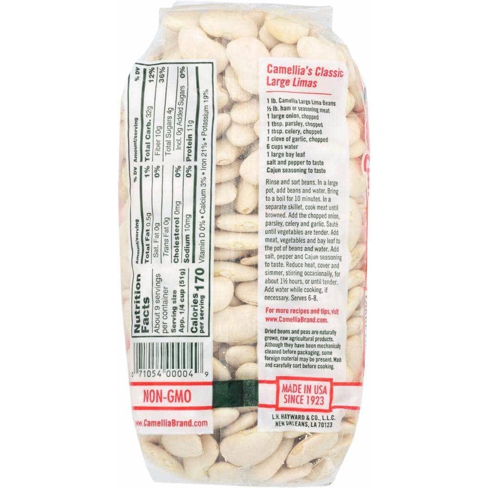 Camellia Camellia Dried Bean Limas Large, 16 oz