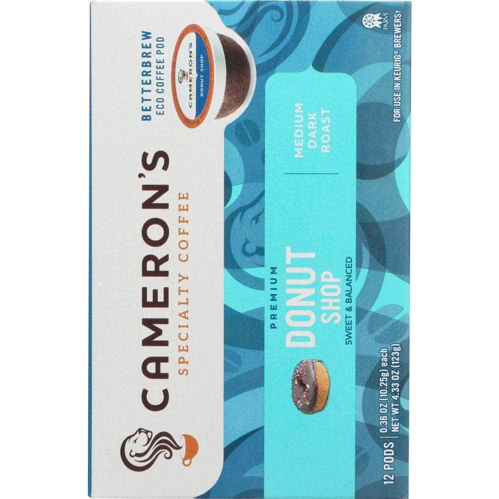 Camerons Coffee Camerons Coffee Donut Shop Coffee 12 Ct, 4.33 oz