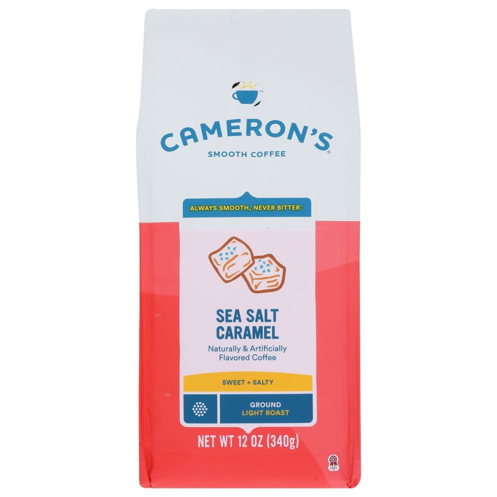 CAMERONS COFFEE: Coffee Sea Salt Caramel 12 oz - Grocery > Beverages > Coffee Tea & Hot Cocoa - CAMERONS COFFEE