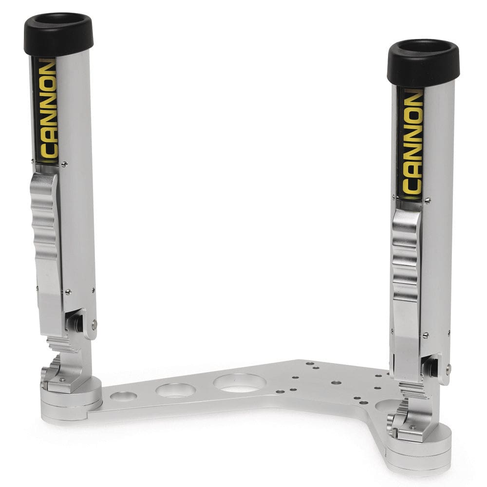 Cannon Downrigger Mount Rod Holder - Silver - Hunting & Fishing | Downrigger Accessories - Cannon