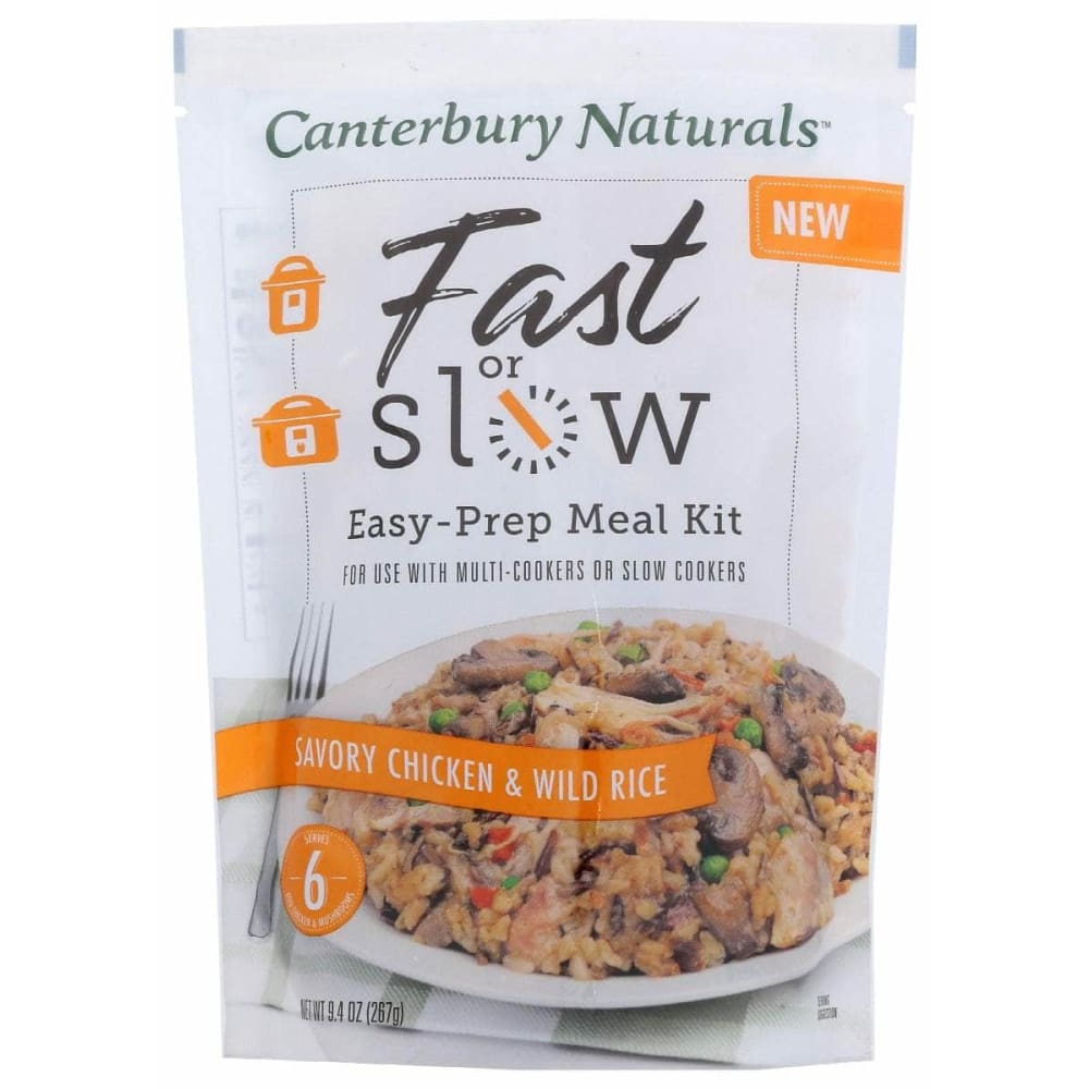 CANTERBURY NATURALS Grocery > Pantry > Rice CANTERBURY NATURALS: Meal Kit Chkn & Wld Rice, 9.4 oz