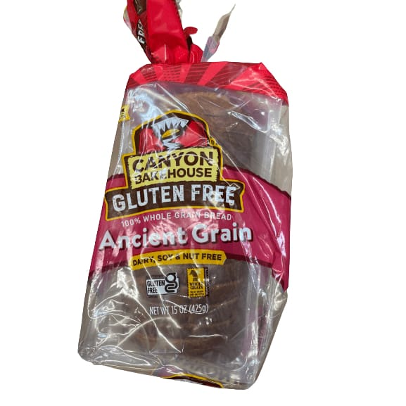 Canyon Bakehouse Canyon Bakehouse Ancient Grain Gluten Free Bread, 100% Whole Grain Sandwich Bread, Fresh, 15 oz