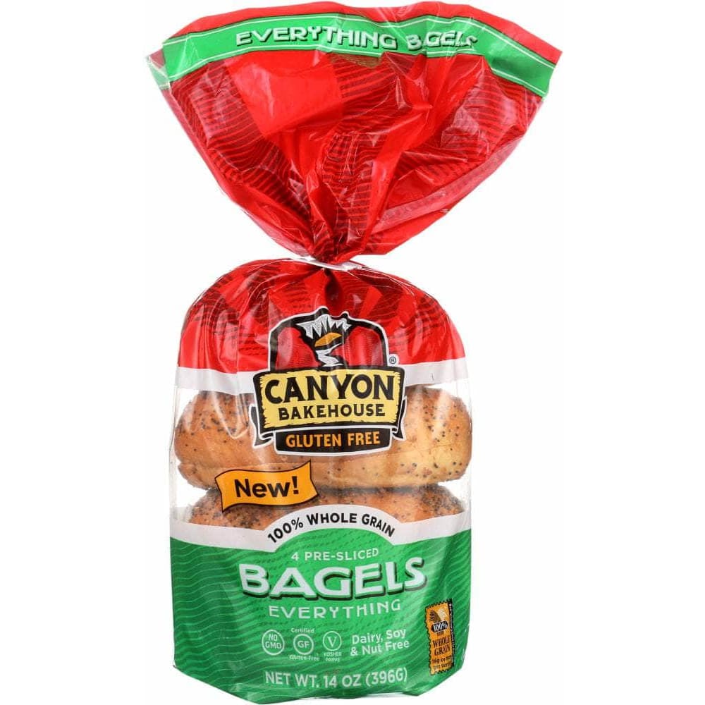 Canyon Bakehouse Canyon Bakehouse Everything Bagel Gluten Free, 14 oz