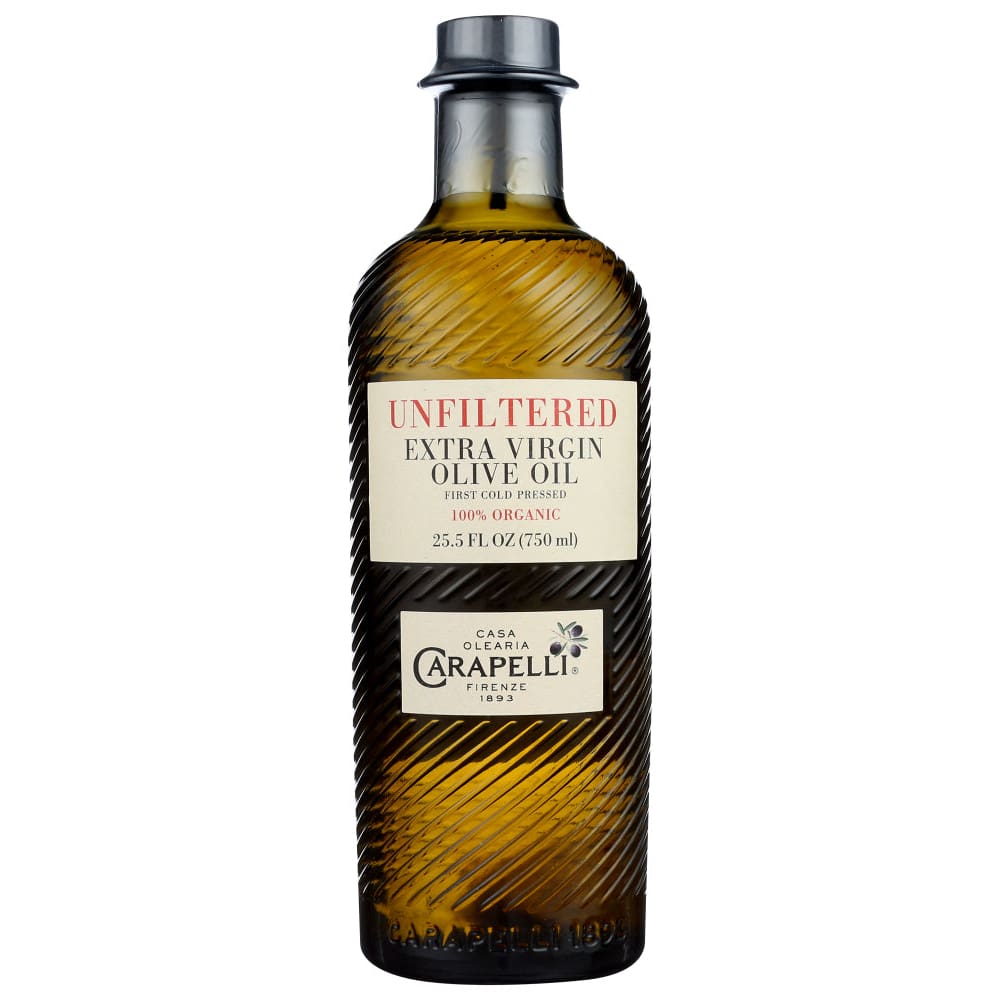 CARAPELLI: Olive Oil Extra Virgin Unfiltered 750 ml - Cooking & Baking > Cooking Oils & Sprays - CARAPELLI