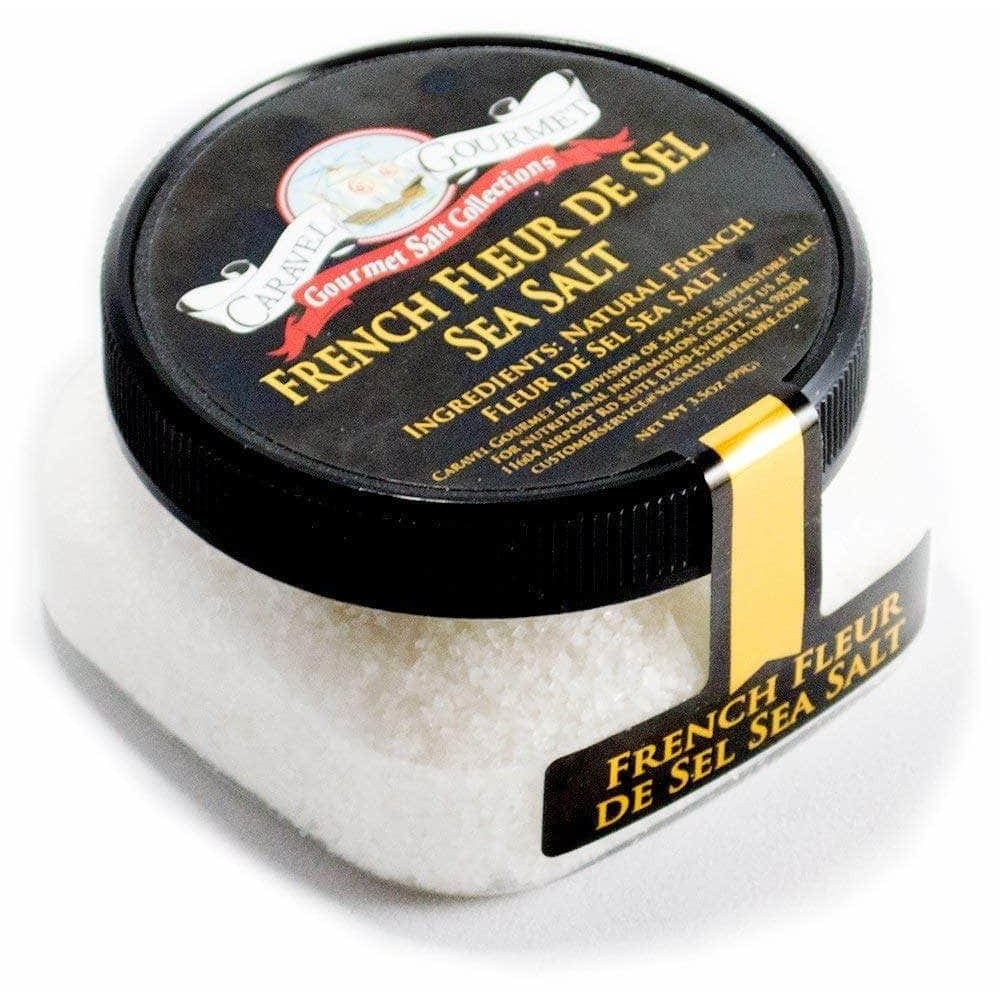 Caravel Gourmet Caravel Gourmet French Fleur de Sel Fine Sea Salt, 3.5 oz